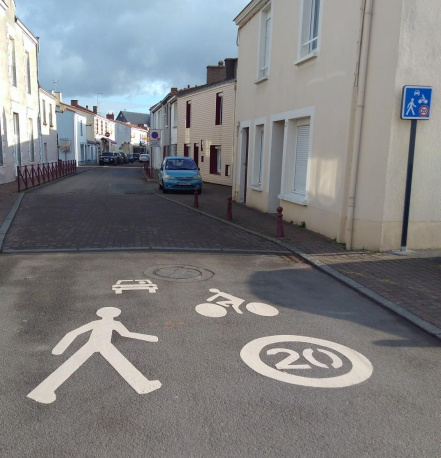 Image d'illustration pour : Chaussées partagées visibles