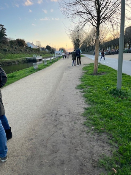 Image d'illustration pour : Réfection et élargissement du chemin piéton Rive Droite du port