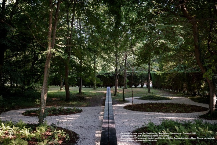 Image d'illustration pour : Le jardin de la paix du parc de la Garenne