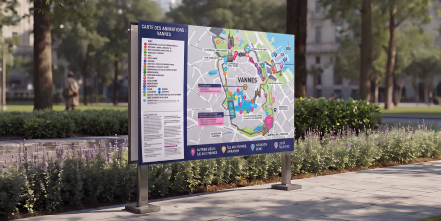 Image d'illustration pour : Projet 22 : Panneaux d'information offres de service et loisirs