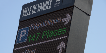 Image d'illustration pour : Projet 5 : Affichage électronique nombre de places de parking libres
